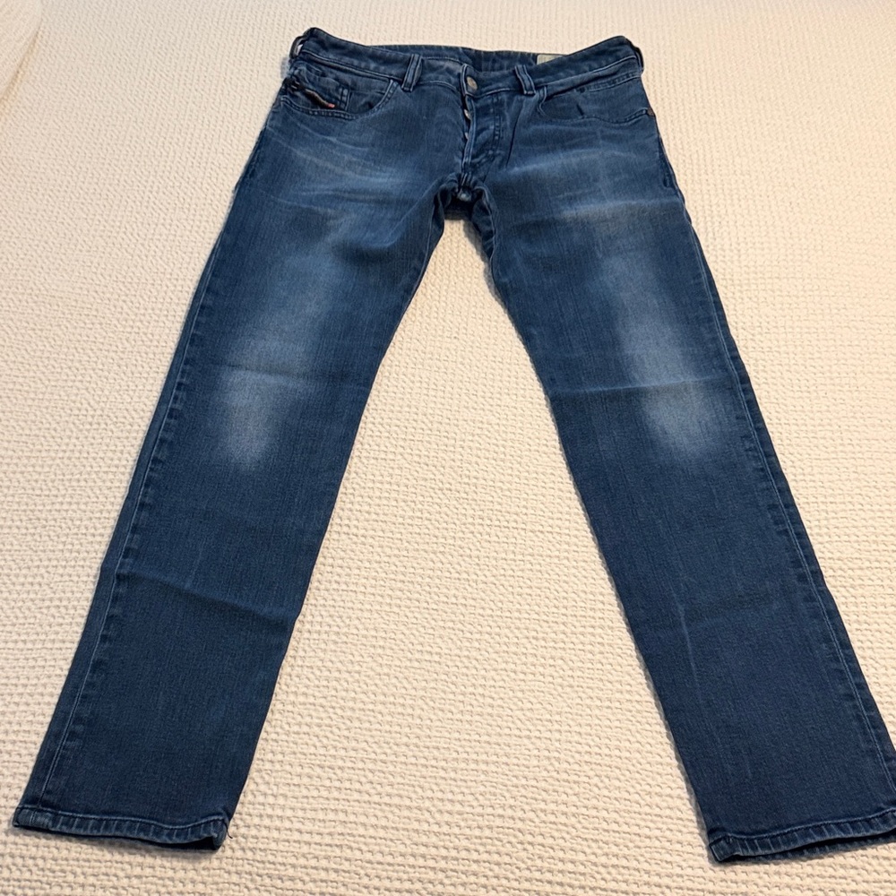 Diesel Men's Indigo Straight Jeans